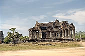 Angkor Wat temple, the library.